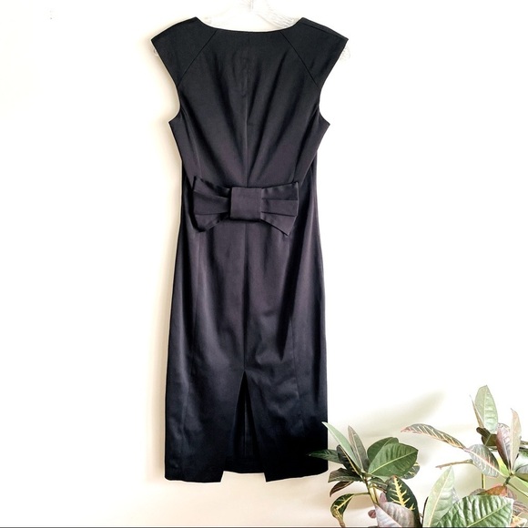 Zara midi bow back cocktail dress - Picture 4 of 5